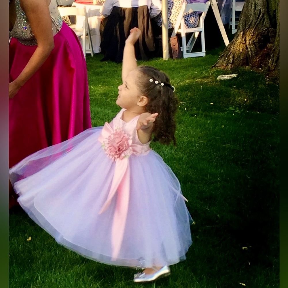 Chantilly Place dress, color light pink, for 3 T years old